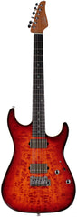 Suhr Select Standard Mahogany HH Guitar, Quilt Inferno Burst