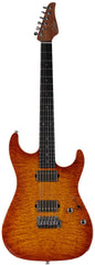 Suhr Select Standard Mahogany HH Guitar, Quilt Suhr Burst