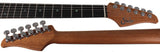Suhr Select Standard Mahogany Guitar, Burl Natural Burst - Humbucker Music