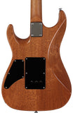Suhr Select Standard Mahogany HH Guitar, Quilt Magenta Pink Stain - Humbucker Music