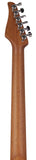 Suhr Select Standard Mahogany HH Guitar, Quilt Magenta Pink Stain - Humbucker Music