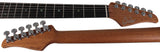Suhr Select Standard Mahogany HH Guitar, Quilt Magenta Pink Stain - Humbucker Music