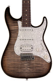 Suhr Standard Plus Guitar, Trans Charcoal Burst, Pau Ferro - Humbucker Music