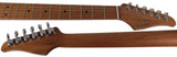 Suhr Standard Plus Guitar, Trans Honey Amber Burst, Roasted Maple - Humbucker Music
