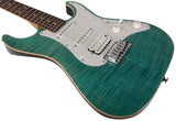 Suhr Standard Plus Guitar, Bahama Blue, Pau Ferro - Humbucker Music