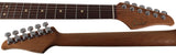 Suhr Standard Plus Guitar, Bahama Blue, Pau Ferro - Humbucker Music