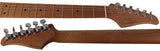 Suhr Standard Plus Guitar, Bahama Blue, Roasted Maple - Humbucker Music