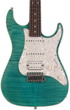 Suhr Standard Plus Guitar, Bahama Blue, Pau Ferro - Humbucker Music