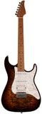 Suhr Standard Plus Guitar, Bengal Burst, Roasted Maple - Humbucker Music