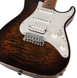 Suhr Standard Plus Guitar, Bengal Burst, Roasted Maple - Humbucker Music