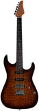 Suhr Select Standard Mahogany Guitar, Bengal Burst - Humbucker Music