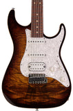 Suhr Standard Plus Guitar, Bengal Burst, Pau Ferro - Humbucker Music