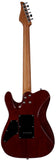 Suhr Select Modern T Mahogany Guitar, Trans Blue Denim Slate Burl - Humbucker Music