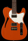 Suhr Select Alt T Cat's Eye Guitar, Trans Orange, Parchment - Humbucker Music