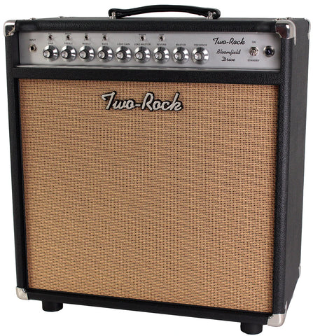 Two-Rock Bloomfield Drive 40/20 Combo Amp, Black, Cane Grille - Humbucker Music
