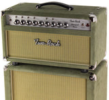 Two-Rock Bloomfield Drive 50 Head, 2x12 Cab, Moss Green Suede