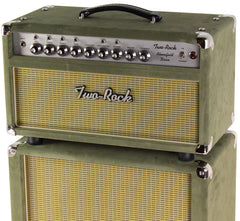 Two-Rock Bloomfield Drive 50 Head, 2x12 Cab, Moss Green Suede