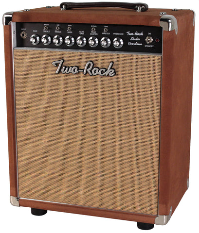 Two-Rock Studio Overdrive 1x12 Combo Amplifier, Tobacco Suede, Cane