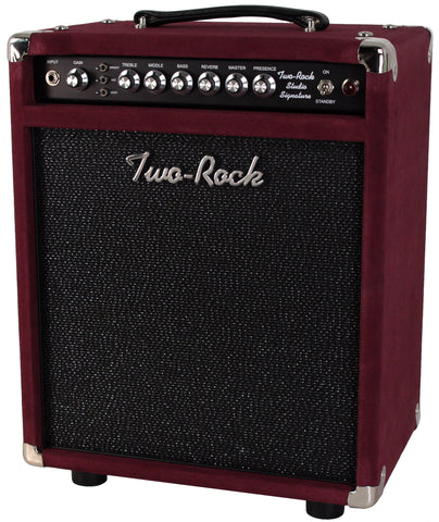 Two-Rock Studio Signature 1x12 Combo Amp, Burgundy Suede, Sparkle Matrix Grille - Humbucker Music