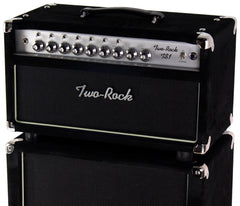 Two-Rock TS1 Tone Secret 100/50 Watt Head, 2x12 Cab, Black Suede, Black Grill