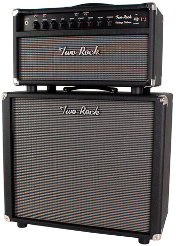 Two-Rock Vintage Deluxe 35 Tube Rectified Head, 1x15 Cab Set, Black, Silver - Humbucker Music
