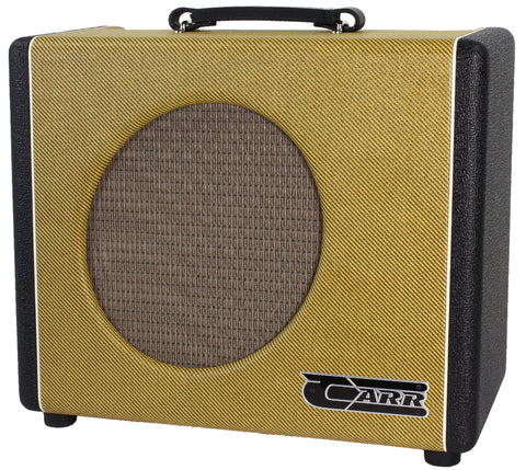 Carr Mercury V 1x12 Combo Amp, Tweed, Black - Humbucker Music