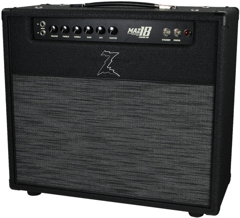 Dr. Z Maz 18 Jr NR MKII 1x12 Lite Combo, Black, ZW Grille - Humbucker Music