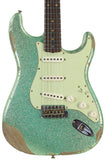 Fender Custom Shop 60s Heavy Relic Compound Radius Strat - Sea Foam Green Sparkle - NAMM