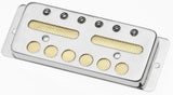 Lollar Gold Foil Surface Mount Pickup, Bridge, Chrome