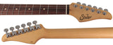 Suhr Classic T Select Guitar, Alder, Rosewood, Fiesta Red - Humbucker Music