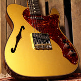Fender Custom Shop Limited Artisan Thinline Telecaster - Aged Aztec Gold