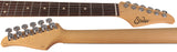 Suhr Classic S HSS Guitar, Olympic White, Rosewood - Humbucker Music