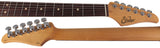 Suhr Classic S HSS Guitar, Black, Rosewood - Humbucker Music