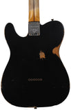 Fender Custom Shop LTD Double Esquire Thinline Custom Relic, Blue Flower