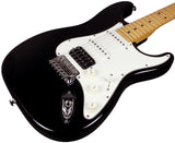 Suhr Classic S HSS Guitar, Black, Maple - Humbucker Music