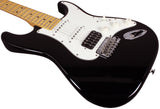 Suhr Classic S HSS Guitar, Black, Maple - Humbucker Music