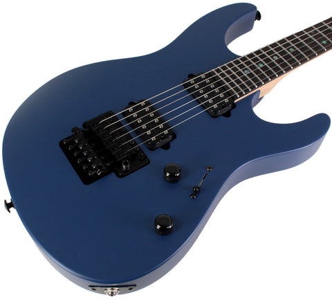 Suhr Limited Modern Terra Guitar, Deep Sea Blue, Floyd Rose, Hardshell Case - Humbucker Music
