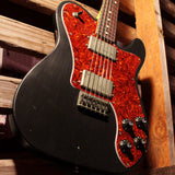 Nash T72DLX Guitar, Black, Rosewood, Light Aging - Humbucker Music