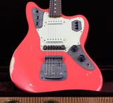 Nash Guitars JG63 Guitar, Fiesta Red - Humbucker Music