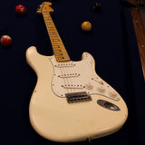 Nash S67 Guitar, Olympic White, Light Aging - Humbucker Music