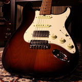 Suhr Select Classic S HSS Roasted Flamed Guitar, 3-Tone Burst, Maple