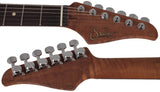 Suhr Select Classic T HH Guitar, Roasted Body and Neck, Flamed, Rosewood, Shell Pink - Humbucker Music