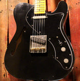 Nash T69TL Thinline Guitar, Black