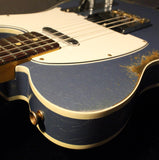 Fender Custom Shop 1964 Telecaster Custom, Heavy Relic, Aged Ice Blue Metallic - Humbucker Music