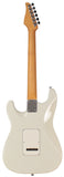 Suhr Classic S HSS Guitar, Olympic White, Rosewood - Humbucker Music
