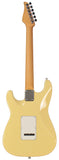 Suhr Classic S HSS Guitar, Vintage Yellow, Rosewood - Humbucker Music