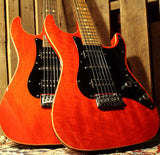 John Suhr Signature Standard Guitar, Trans Red