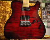 John Suhr Signature Select Modern T - Flamed Maple, Chili Pepper Red