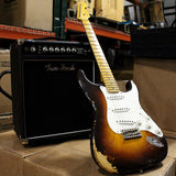 Fender Custom Shop 1955 Heavy Relic Stratocaster - Wide Fade 2-Tone Sunburst