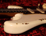 Fender Custom Shop Limited Roasted Poblano Strat, Heavy Relic, Aged Olympic White over 3TS